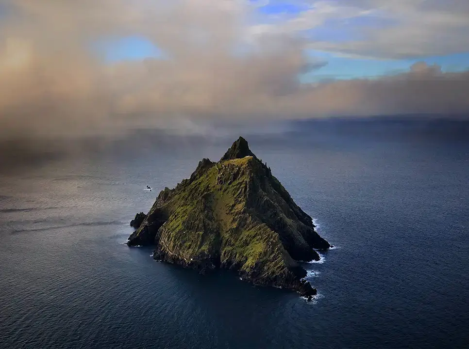 Aerial, Skellig Michael island